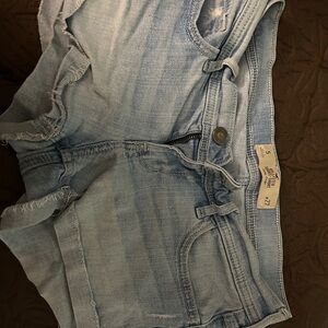 Light Blue Denim Shorts